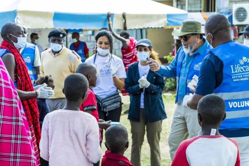 Lifecare International team's Corporate Social Responsibility