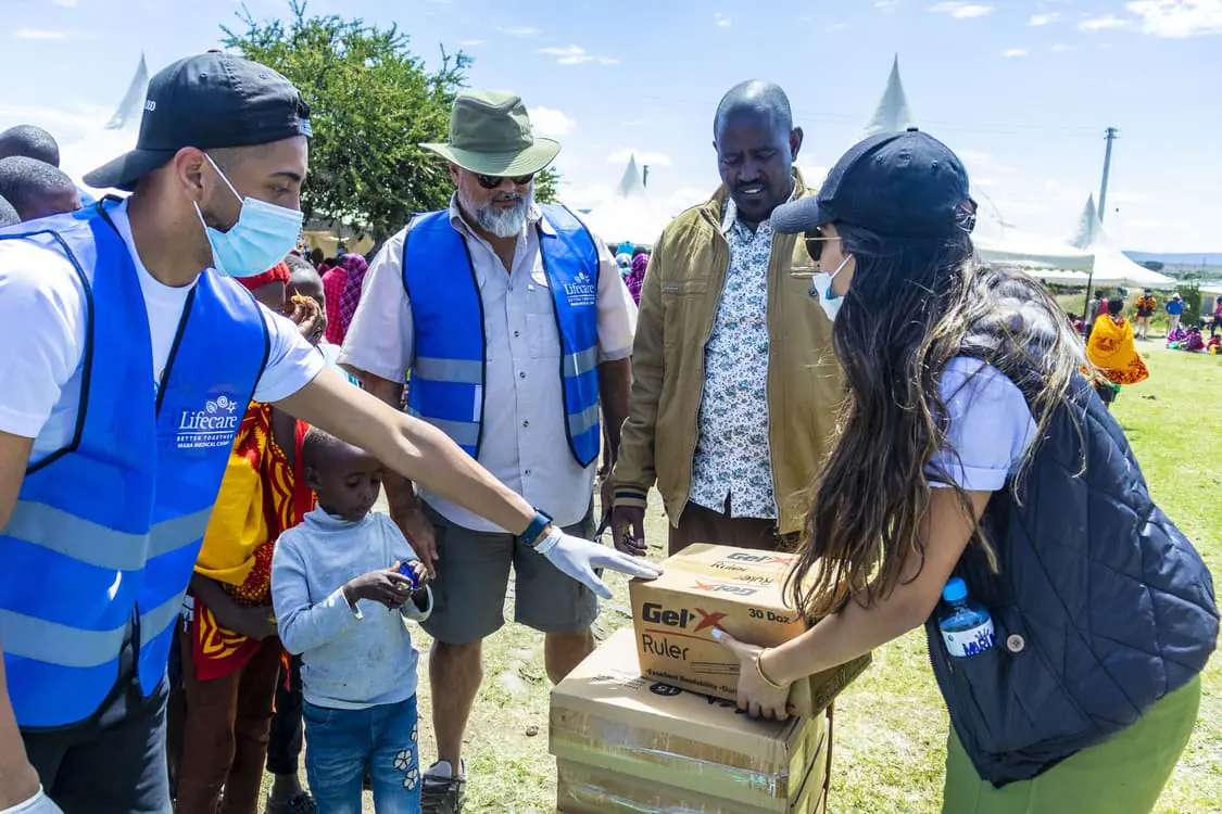 Lifecare International team's Corporate Social Responsibility